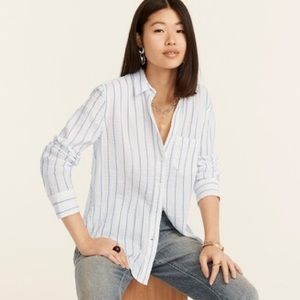 J.crew gauzy summer shirt